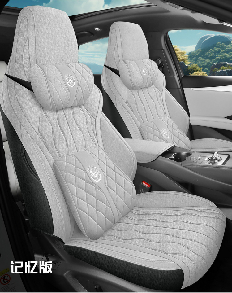 BYD Seal 06 Special Car Seat Cover Four Seasons Breathable Full Surrounding Cushion Full Hemp Car Cushion Seat Cover