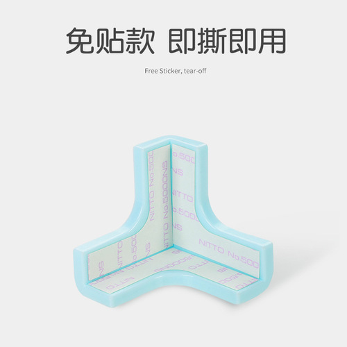 Manufacturer three-dimensional thickened transparent anti-collision corner children's table corner anti-collision corner coffee table glass corner protector baby anti-collision corner