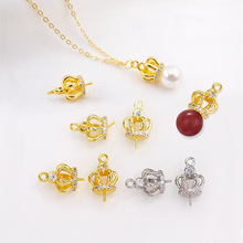 �~�18K���΢��ʯ�������� 14K��ɫ����۶��diy��������