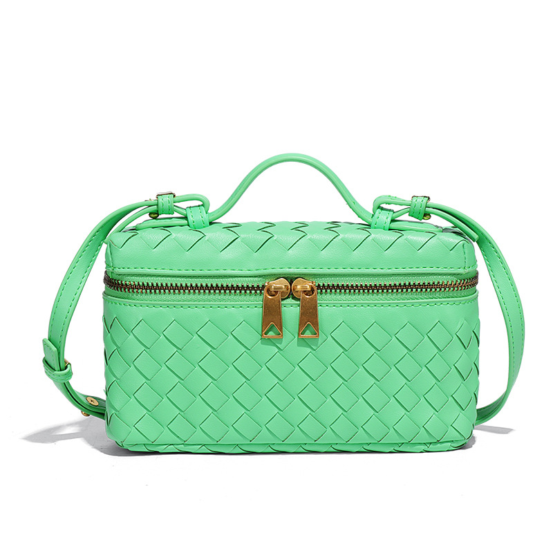 手織りオリジナルクロスボーダー外国貿易ファッションボックスバッグB家春夏新作シングルショルダー斜め掛け弁当箱カバン