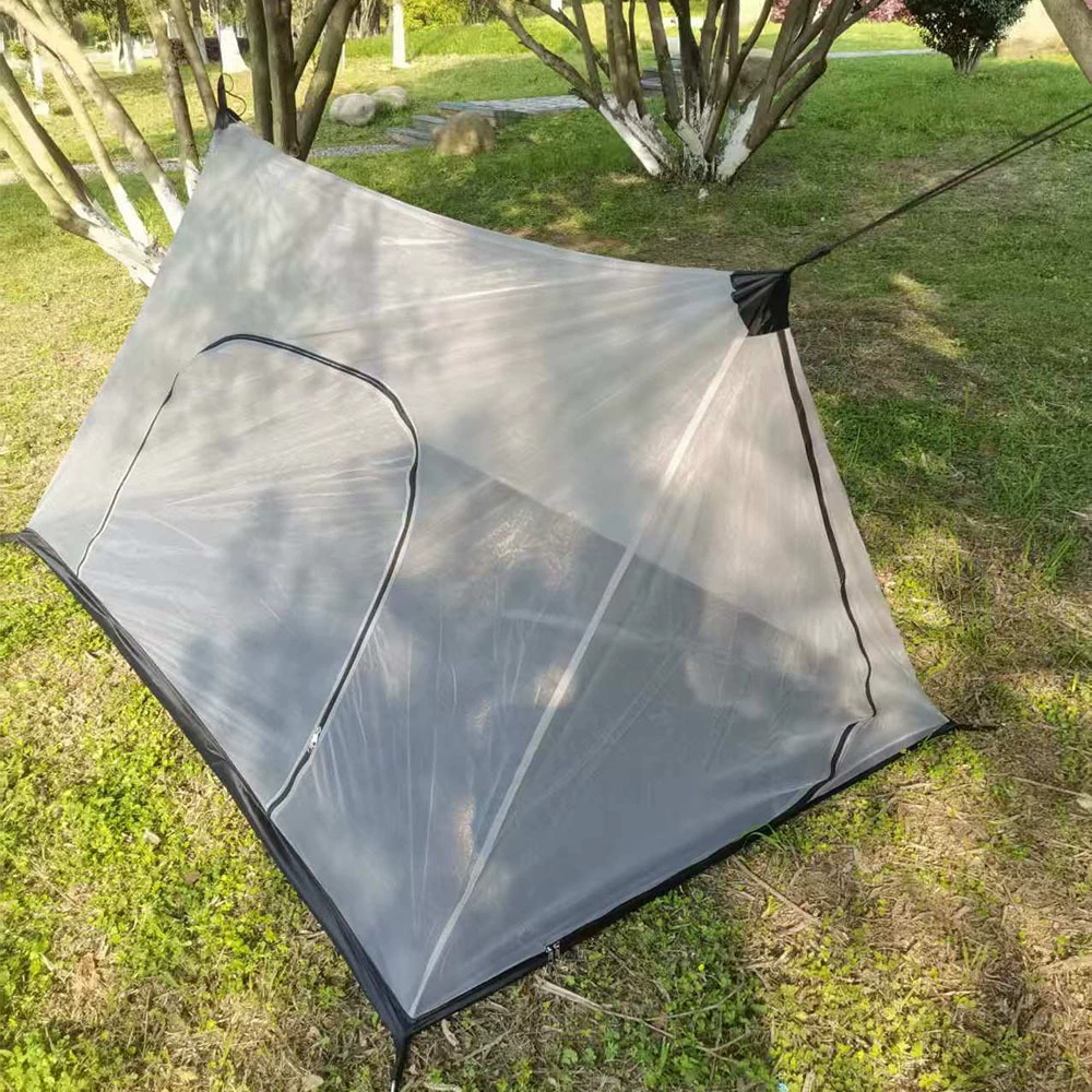 Уличная палатка для кемпинга с двойным верхом и двойной молнией, палатка для выживания на открытом воздухе, походная палатка для альпинизма, безопорная палатка