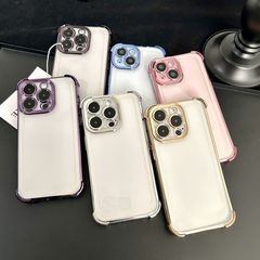 シンプルな四角い転倒防止はアップル16携帯ケースiphone15/14/1312厚い転倒防止11保護ケースを適用する