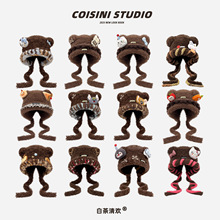 ��ϵ�������L��ɫϵ��ë�q�o��ñ��Ů��������ů�ٴ��@ĘС���^ñ