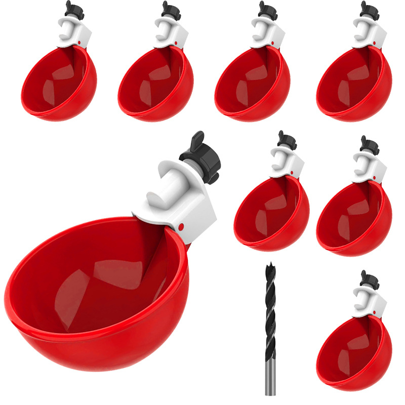 빨간 물그릇 8개 + 드릴 비트 1개 [아마존 핫 세일]