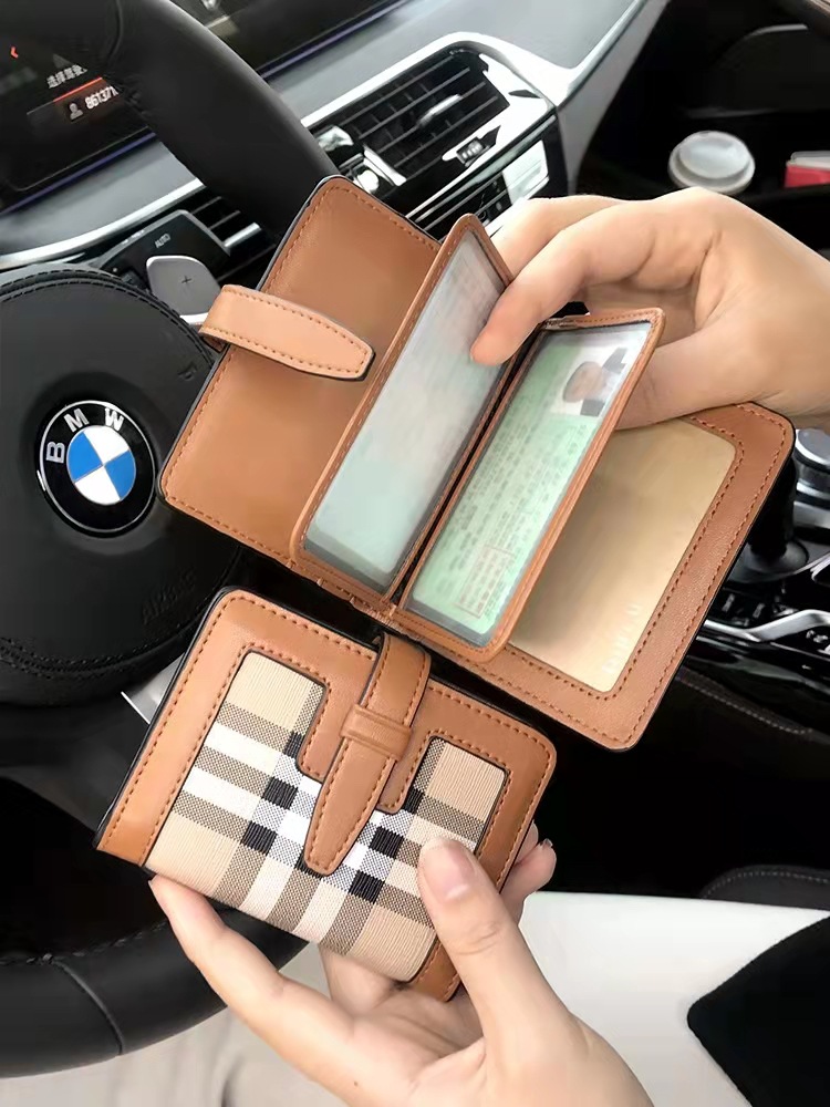 Motorcycle Driving License Skin Personalized Creative Female License Holder Protective Case Driving Permit Two-in-One High-end 2024 New