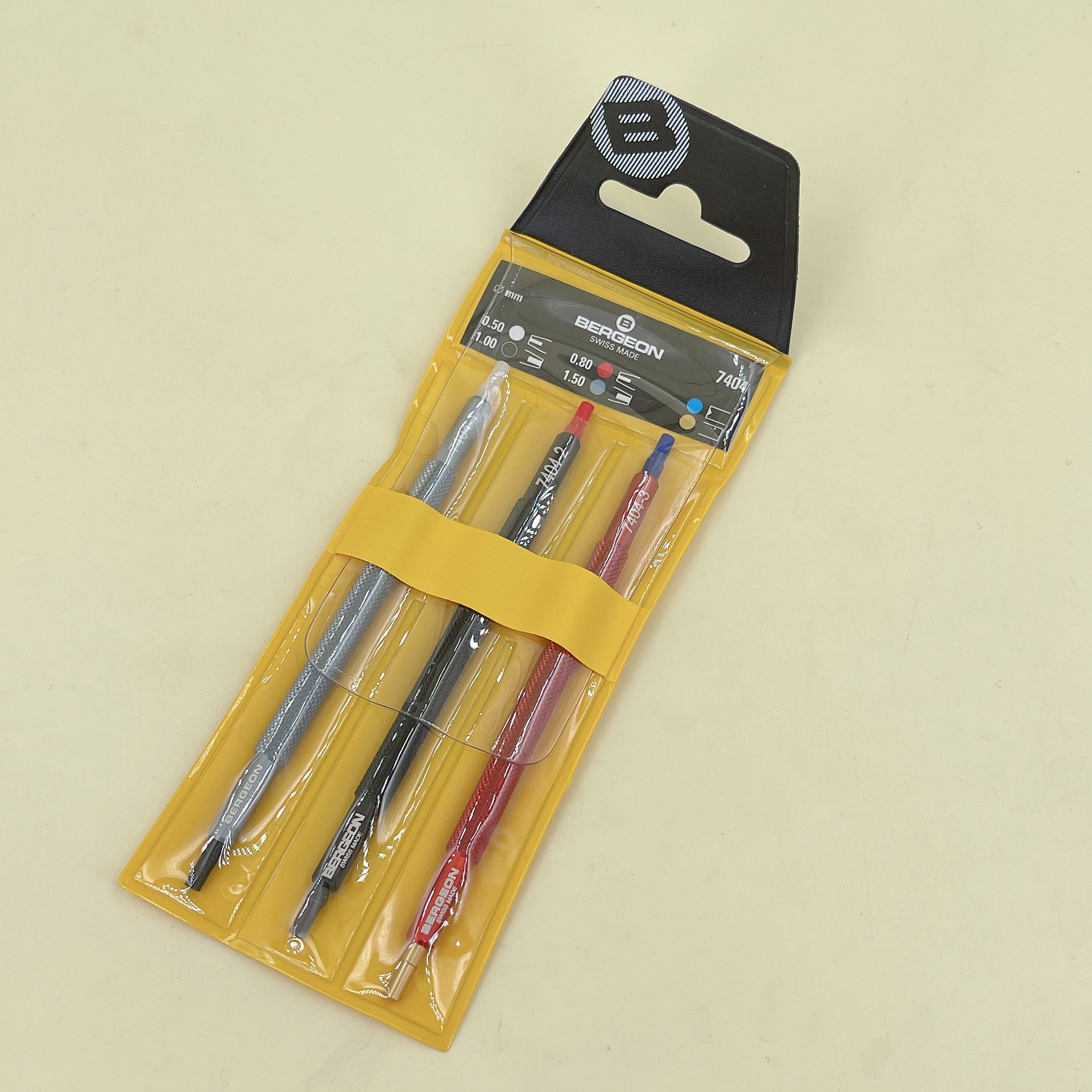 修表工具 瑞士原装Bergeon7404 胶头装针器 装表针 装针笔 三支装