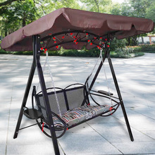 户外庭院防水防晒家用多人秋千室外花园摇椅别墅小院网红双人吊椅