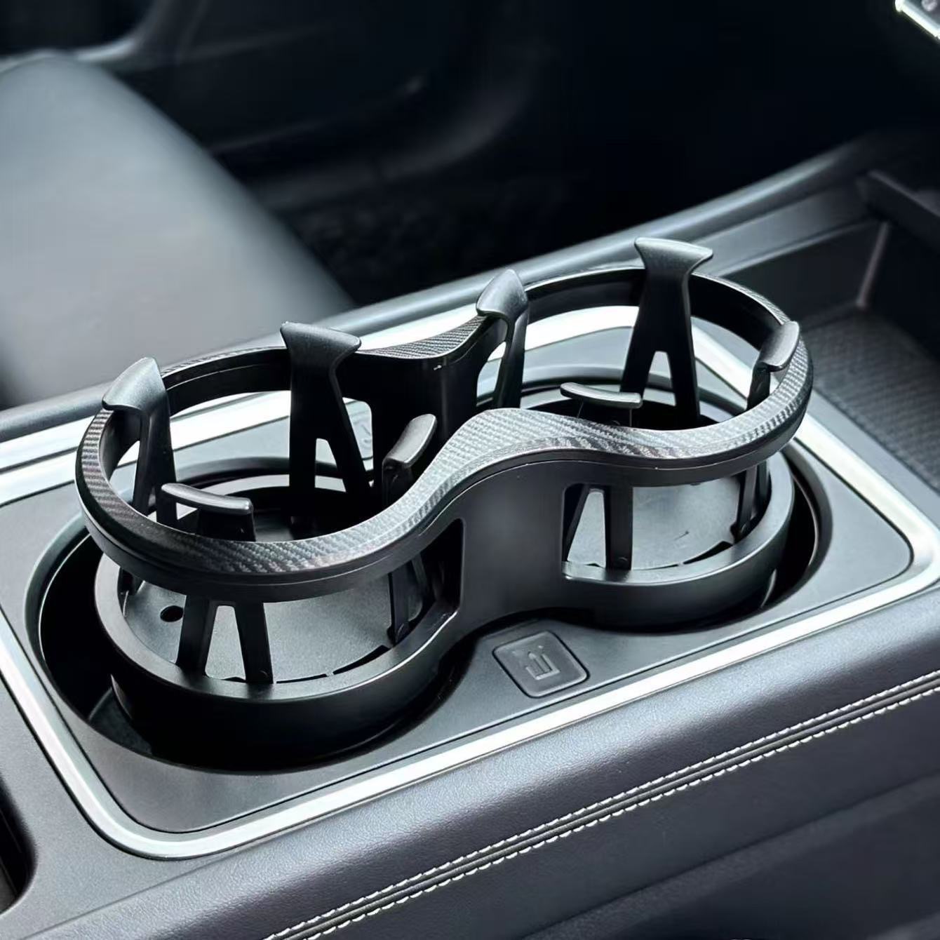 Multifunctional car cup holder, modified for in-car use, can also be used as an ashtray, tea cup holder, and beverage rack