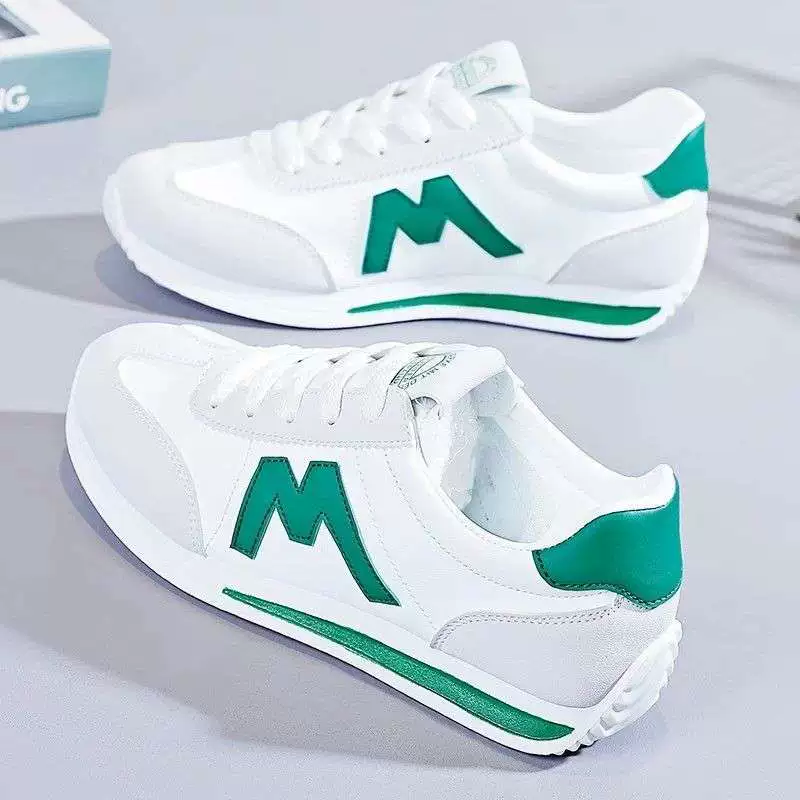 Обувь Forrest Gump, белые кроссовки для бега, весна и лето 2025, новые модные универсальные женские туфли, легкие повседневные спортивные туфли на плоской подошве