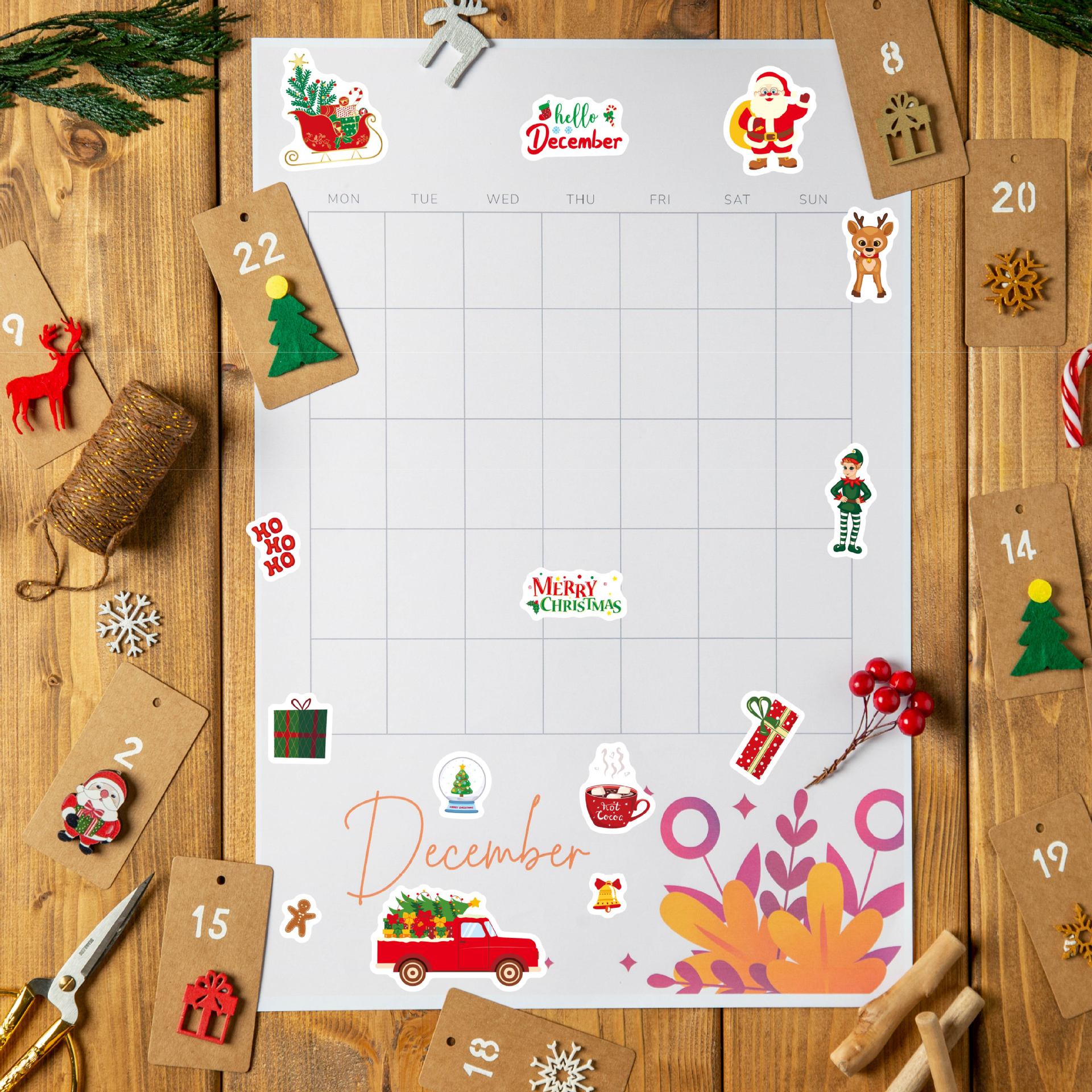 TZ98-（LHL）月份计划贴纸6张-G2 (6)