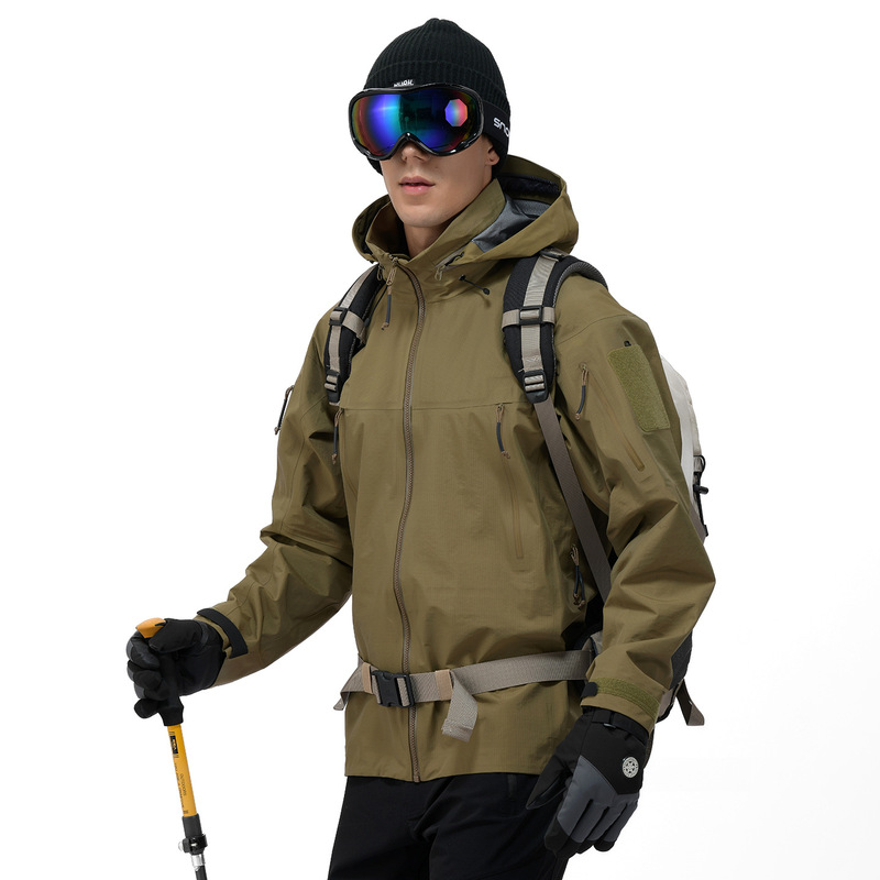 Taizhou Niaojia's Same Style High-Quality Hardshell Military Bird Nylon Fabric Windproof, Waterproof, and Highly Breathable Outdoor Hiking and Mountaineering Clothing Taizhou Niaojia's Same Style High-Quality Hardshell Military Bird Nylon Fabric Windproof, Waterproof, and Highly Breathable Outdoor Hiking and Mountaineering Clothing