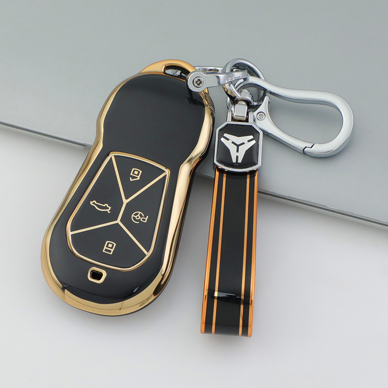 Specially Designed For Xiaopeng P5 Car Key Cover21 Models G3i Buckle22 Models P7 Protective Shell P7 High-end Key Bag For Men And Women