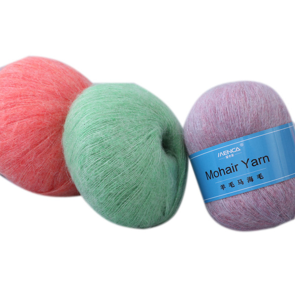 Mohair Yarn Direct Sales MENCA Long-wool Yarn Handmade Cat Tail Yarn…