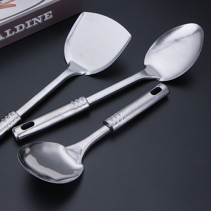 Kit de cocina transfronteriza de cocina frita de verduras fritas no doméstica engrosado cocina de cocina de acero de cocina de cocina de cocina de cocina