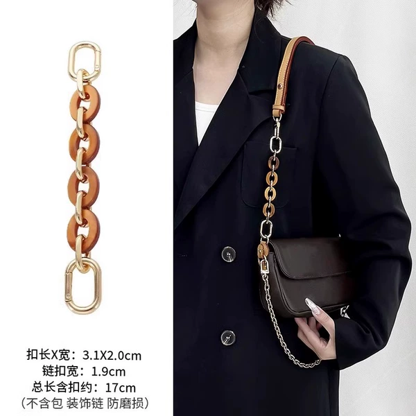 Brown extension chain resin