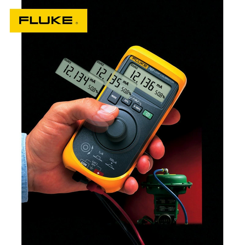 Fluke FLUKE петля калибратор 4-20mA мА генератор сигналов F705/F707 положительный