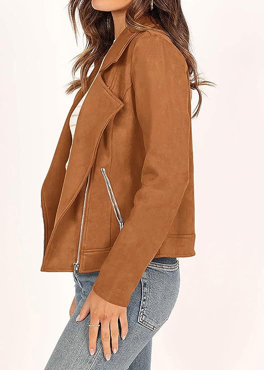 Women's Casual Solid Color Pocket Zipper Coat display picture 3