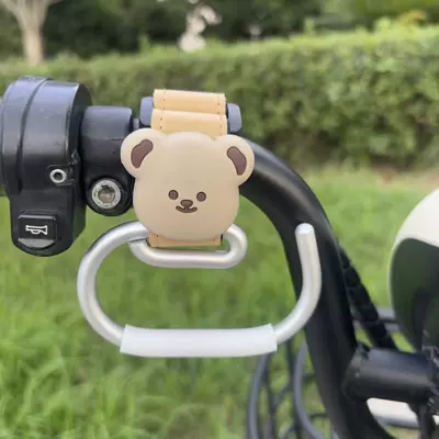 Other Electric Vehicle Accessories — hook front universal hook - khaki-little-brown-bear