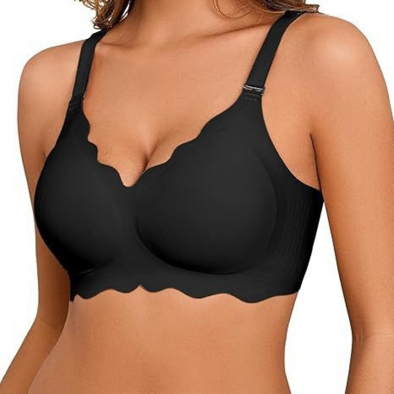 Cross-Border New Hot-Selling Large Size Seamless Underwear, Big Bust Gathering, Comfortable and Beautiful Back, Anti-Sagging, Wireless Bra Wholesale Cross-Border New Hot-Selling Large Size Seamless Underwear, Big Bust Gathering, Comfortable and Beautiful Back, Anti-Sagging, Wireless Bra Wholesale
