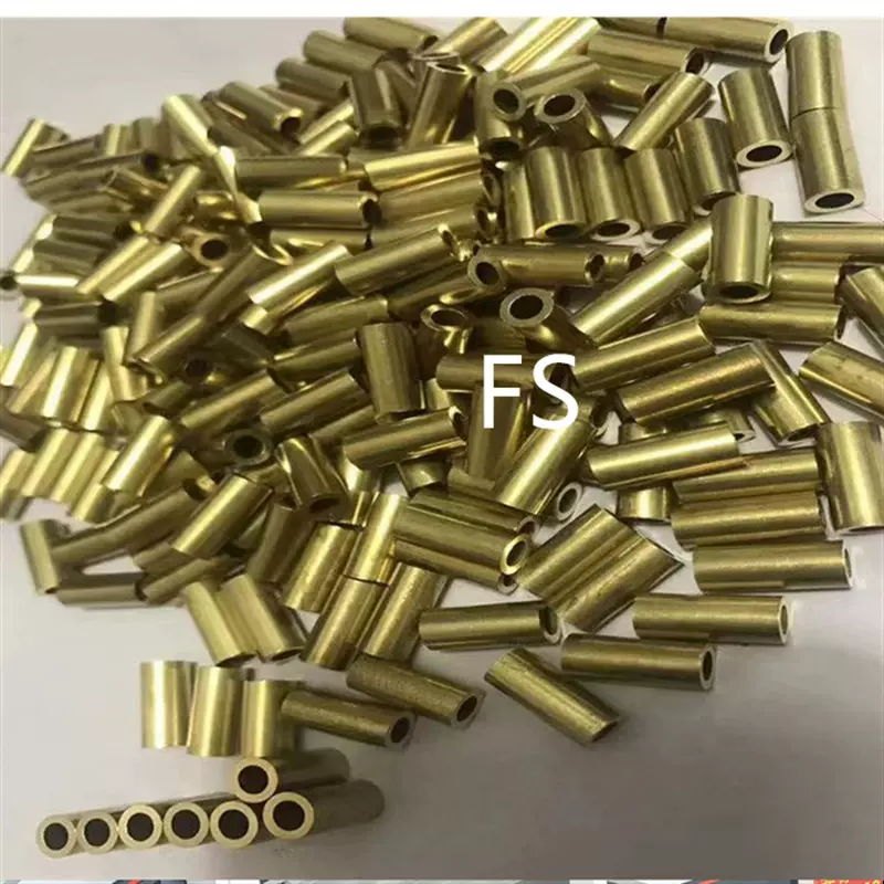 厂家现货优惠加工切割62黄铜管厚壁薄壁大小口径 精密黄铜管倒角