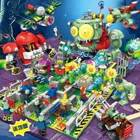Lego, constructor, Plants vs. Zombies, farm, labyrinth, toy, full set