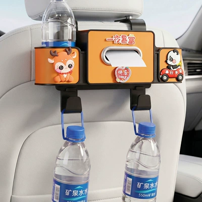 hanging rear seat storage box | Car tissue box/set