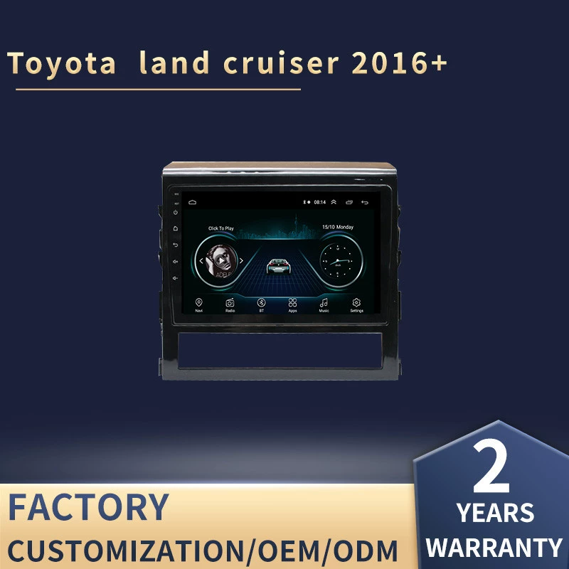 Граница кросс-бордер dedicated to Toyota's новый Land Cruiser навигатор с большым экраном на Android