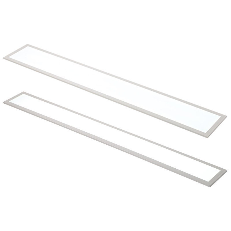 Lámpara de panel LED 200 * 1200 lámpara de panel de luz directa 100 * 1200 lámpara de techo incrustada de agujero abierto de placa de yeso