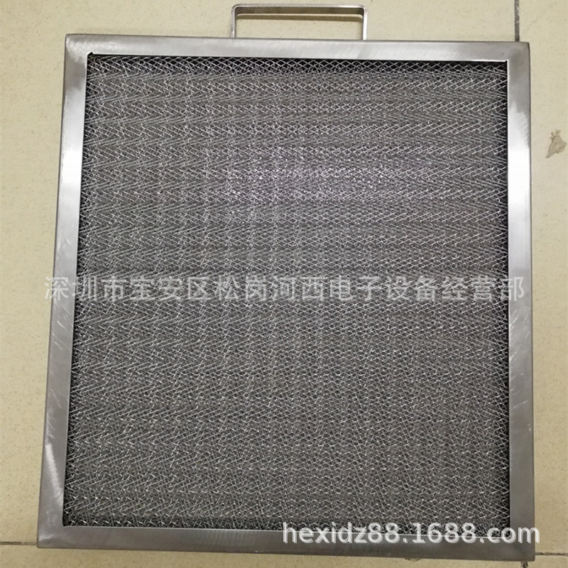 SMT波峰焊挡助焊剂抽风过滤网不锈钢抽助焊剂过滤网