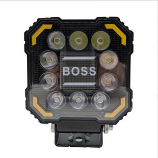 Cross-border dedicated to 4-inch flash modified LED work lights with daytime running lights, off-road vehicle spotlights, front headlights