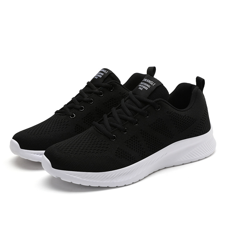 Verano nuevo Amazon hombre zapatos de carrera transpirables suaves zapatos deportivos ligeros amortiguadores zapatos de pareja en stock