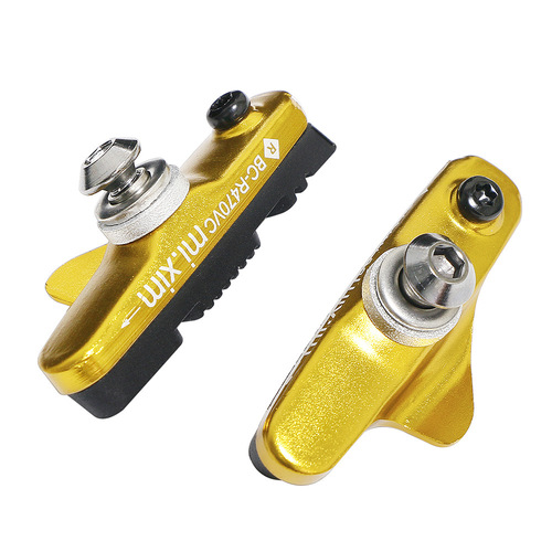 Bicycle road bike C brake V brake pad aluminum alloy drawer type brake pad brake pad rubber brake accessories cross-border