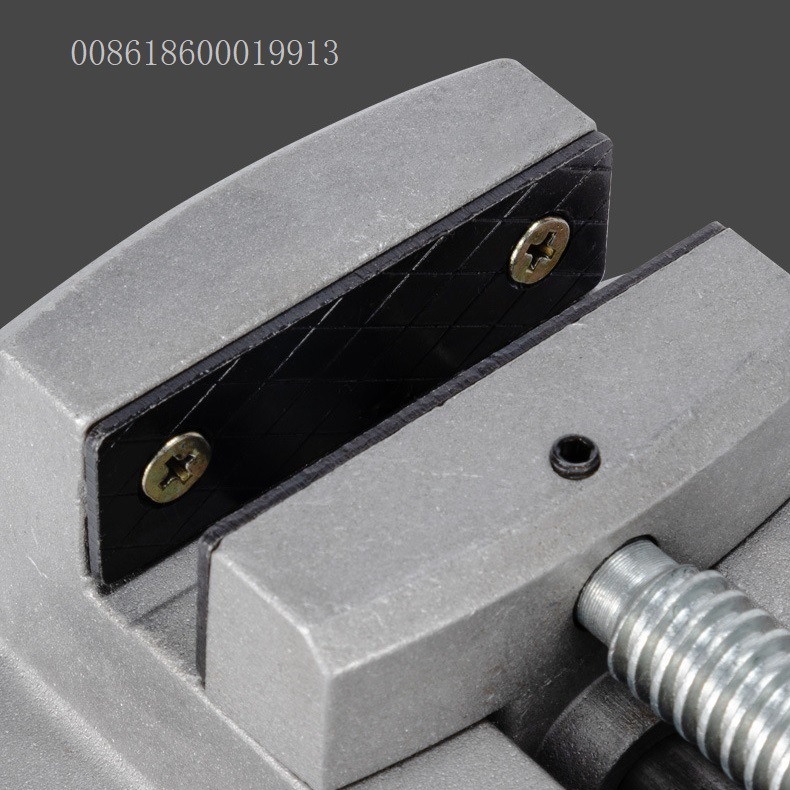 铝合金台虎钳平口钳2.5寸 Aluminum alloy drill vise 五金工具详情2