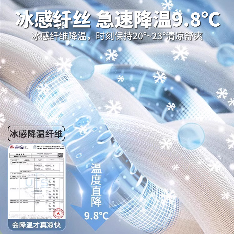 Sombrilla de cama de seda helada Juego de tres piezas 2025 nueva funda de cama de verano cubierta protectora de colchón ropa de cama antideslizante de dormitorio