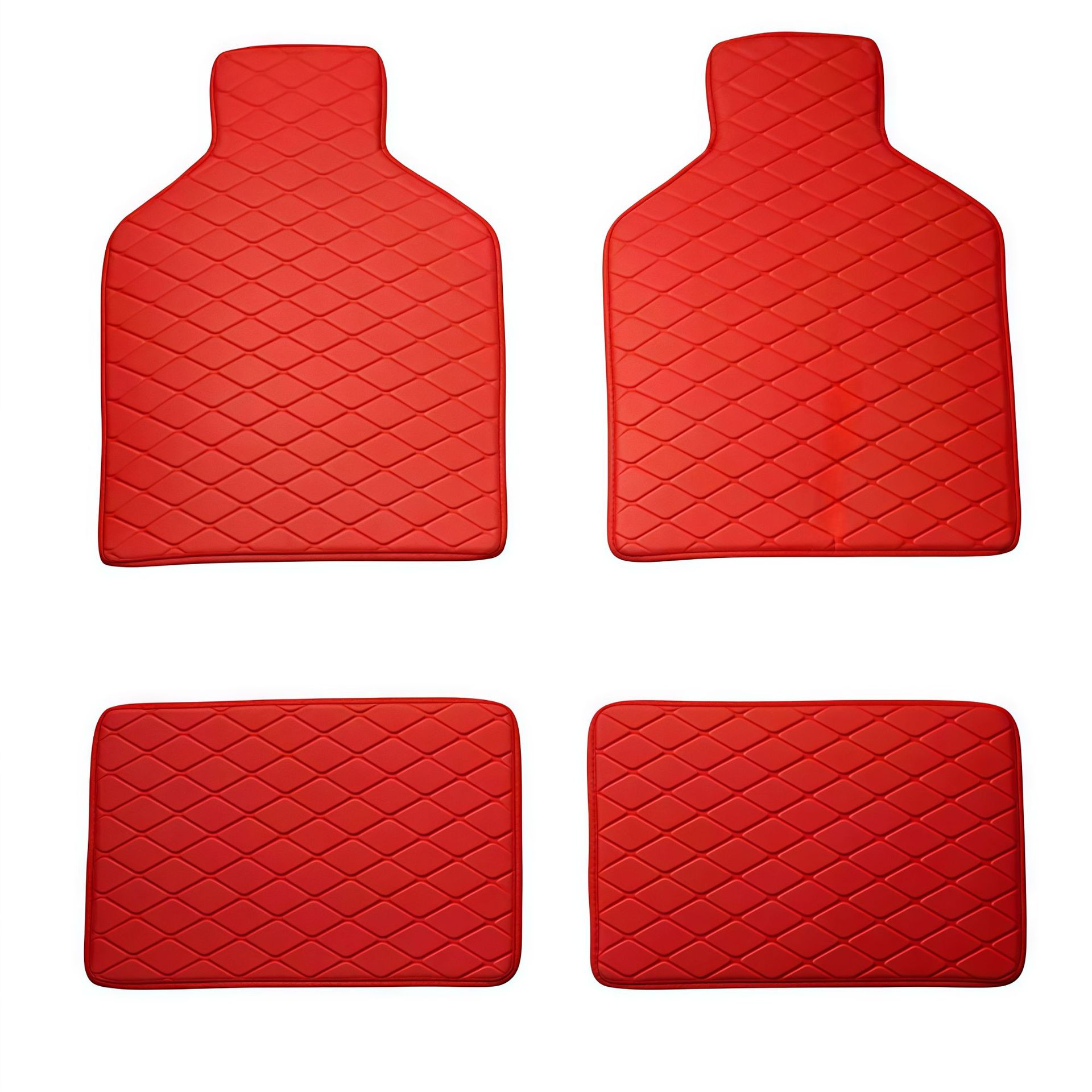 Cross-Border Car Floor Mats Temu Amazon Flat Bottom