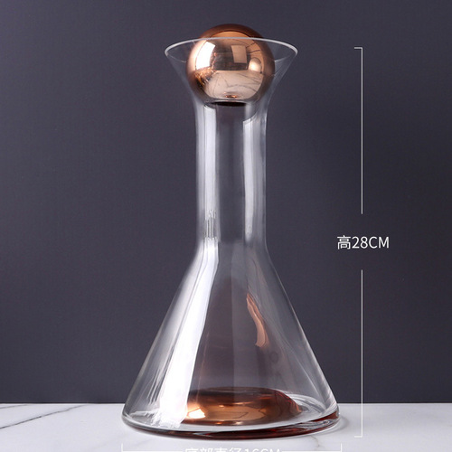 Simple cold kettle set household amber cold water cup large capacity juice cold drink glass kettle water liter cold kettle