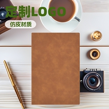厂家直供a5笔记本仿皮日记本批发简约商务记事本定 制logo