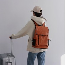 防水牛津布16寸电脑包~小众复古英伦风大容量双肩包书包背包男