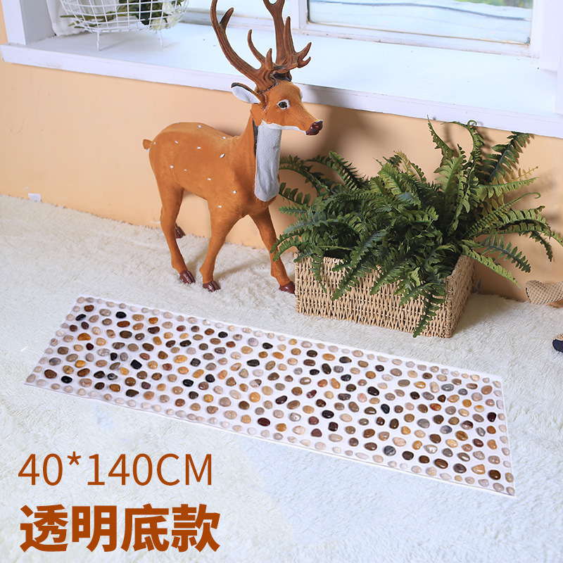 足裏マッサージマット玉石地マット雨花石足マット石指押さえ板家庭用ツボ足治療足マット