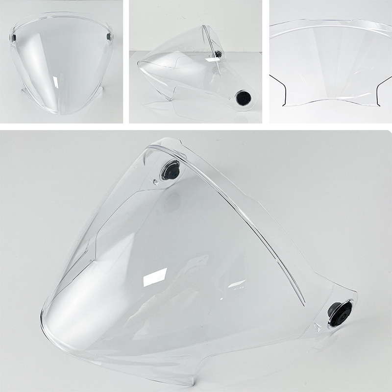 V-37 Lens V37 Cosmo Sv Interstellar Half Helmet Color-Changing Motorcycle Helmet Accessories Sun Protection Waterproof Wind and Sand Protection
