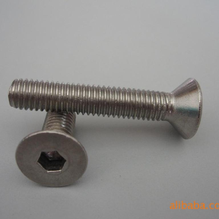 沉头内六角螺钉(图)-不锈钢材质
