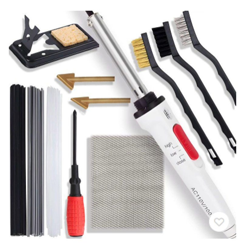 汽车保险杠修复机焊枪扁头塑料裂缝修补电烙铁焊机抹平刀汽保工具