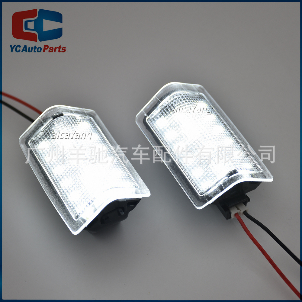 Aplicable a Mercedes-Benz X205 X166 W204 W205 W212 W176 W246 W166 lámpara de puerta LED de automóvil