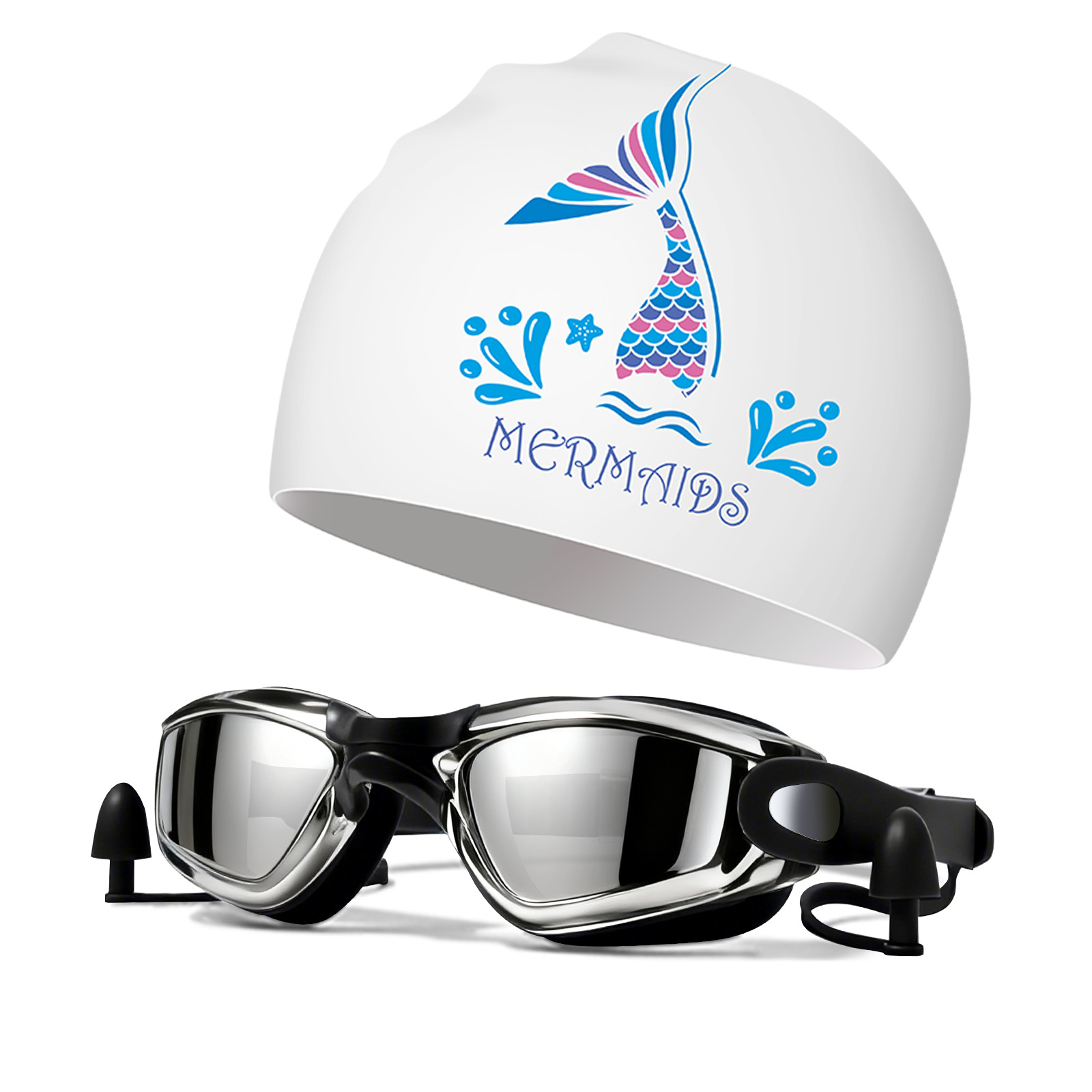 Sombrero de natación de silicona para adultos unisex aumenta la protección solar no estrangula la cabeza profesional de entrenamiento impermeable sombrero de natación fábrica al por mayor