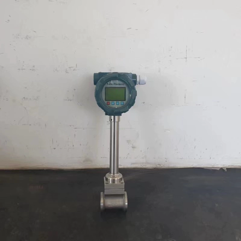 Паровой вихревой уличный расходомер высокой температуры и высокого давления взрывозащищенный кислородный расходомер Сжатый воздух жидкий масляный счетчик сточных вод
