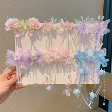 儿童古风发饰女童流苏超仙发夹宝宝头花中国风小女孩汉服古装头饰