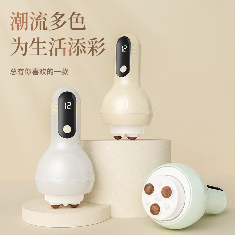 新型手持ちの腹揉み器で腹を揉む神器の石マッサージ器は電動腰椎を振動させて全自動で腹を携帯します。|undefined