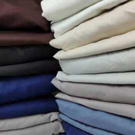 品牌余单棉平纹床笠简约纯色180*200*25双人白色灰色F^