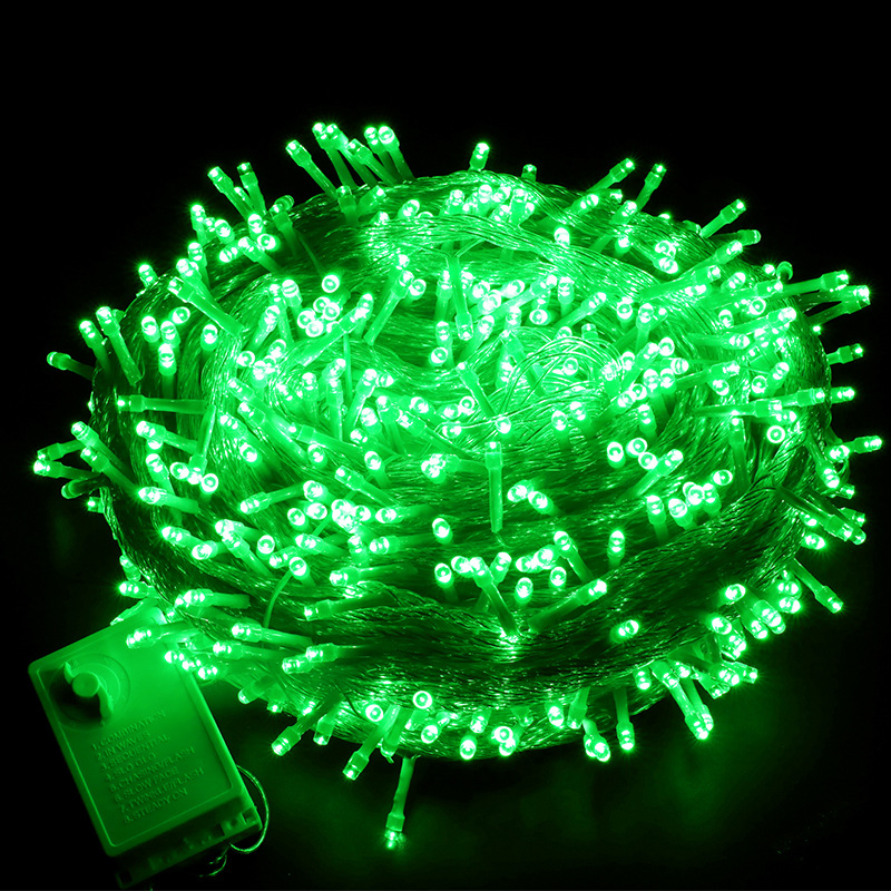 Cadena de luz LED luces intermitentes luces navideñas decoración de la boda de Navidad luz de la estrella proyecto de iluminación enchufable cielo estrellado