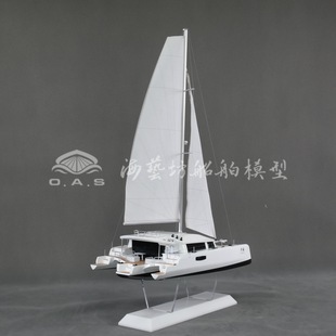 40cm Static Sailboat Model Batch Customization Sailboat Model Haiyifang Artificial Ship Model Factory